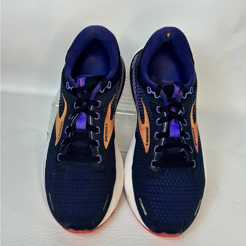 Brooks Adrenaline GTS Running Shoes Women’s Size 8 (39) Navy Purple - Picture 1 of 8